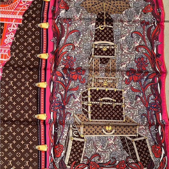 NWT Louis Vuitton Paris Exclusive Scarf - Picture 3 of 15
